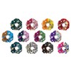 Scrunchy Japanese Pattern, 12 Pattern Set, Hair Elastic, Demon Extermination,
