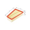Bosch Automotive S0380 Air Filter Car F 026 400 380