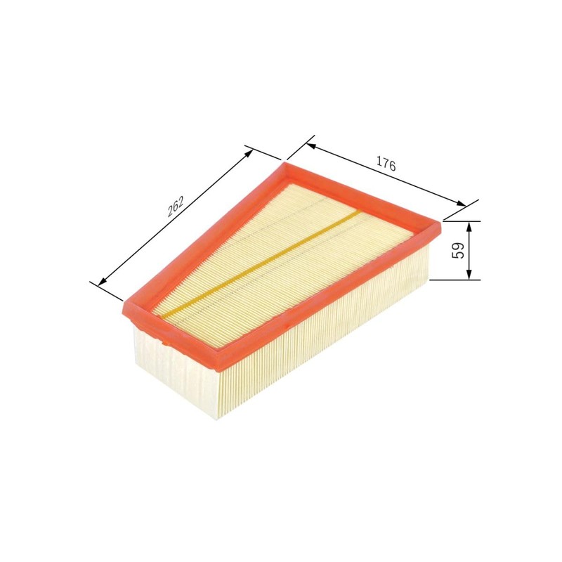 Bosch Automotive S0380 Air Filter Car F 026 400 380