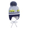 Sterntaler Boys Knitted Hat for Babies and Toddlers, silver mel.