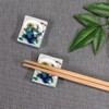 Chopsticks Rest Stylish Kutani Ware Pair Chopsticks Rest Set Fengjin