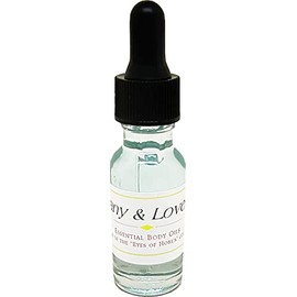 T & Love - Type For Women Scented Body Oil Fragrance [Glass Dropper Top - Light Blue - 1/2 oz.] - ID#38258