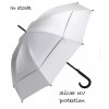 Windbrella Silver Fashion 48" Windbrella UV 50 blocker. Sombrillas que