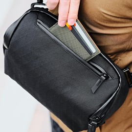 ALPAKA VERTEX POUCH Pouch, Sling, Shoulder Bag, Cross-body Work, Travel, Business, green