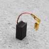 2 Pairs Carbon Brushes with Spring Connector Multifunctional Sanding Machine