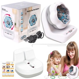Bead Spinner for Jewelry Making,Automatic Rolling Clay Bead Bowl for Jewelry Making - Speed Adjustable Crafting Machine for Home Crafts, Jewelry Stores, School