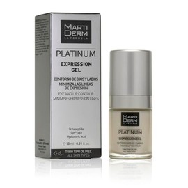 MartiDerm Expression Gel Antiedad Contorno de ojos, labios y entrecejo. Minimiza líneas de expresión efecto bótox-like - 15 ml