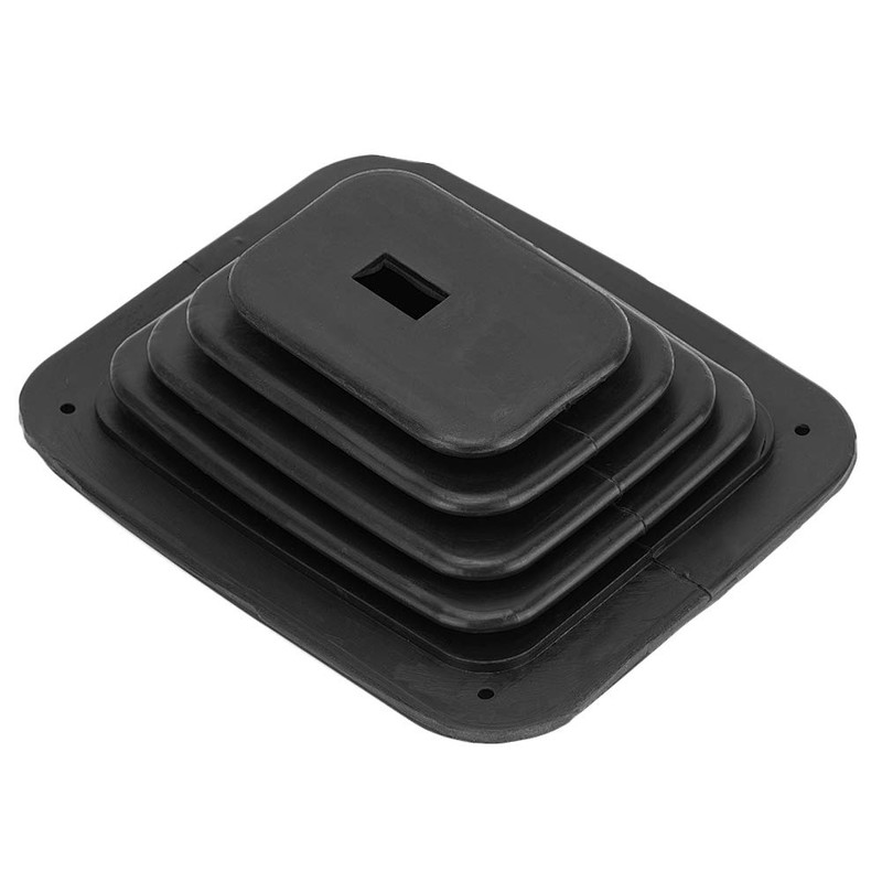 EVGATSAUTO Manual Transmission Shift Boot, Rubber Car Gear Shift Cover