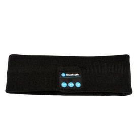 Sleep Headphones Bluetooth Headset, Wireless Stereo Earphone Headphone, IPX6 Waterproof Headphones with Mic for Sleeping Workout Running Insomnia Side Sleepers Travel AMSR Yoga Meditation (Black)