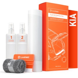 Luxshield Car Bumper Protector Set for Kia Niro 2 (II) SG2 I 2022-2025 - Rear Bumper guards for cars, anti scratch, Paint Protection For Sill - Transparent