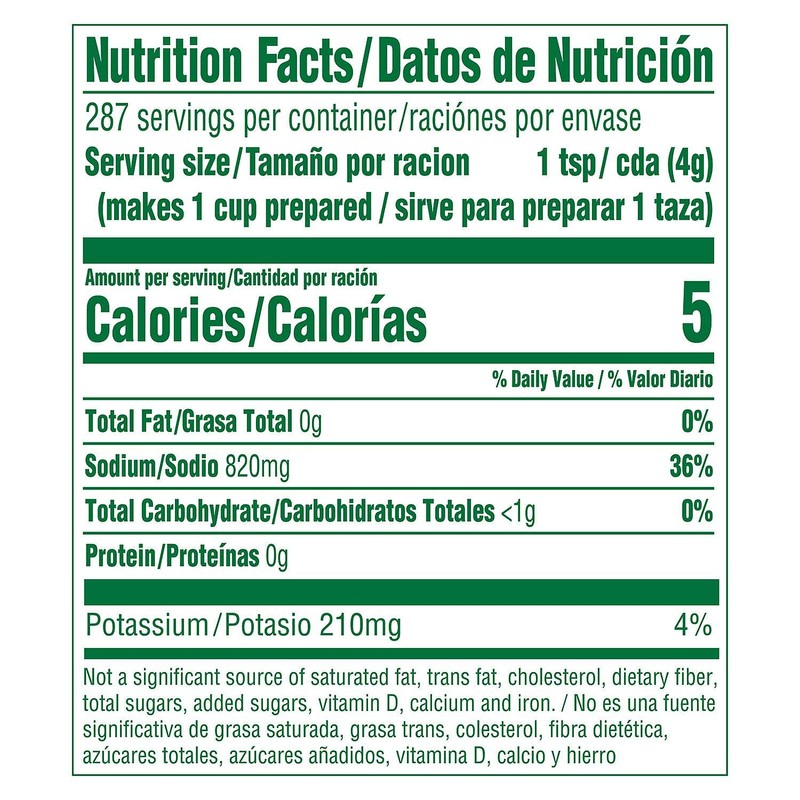 Title Knorr Bouillon, Granulated, Chicken Flavored, 2.53 Pound (Pack of