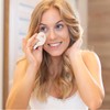 4 Stück Peeling Luffa Pad Gesicht, Skincare Peeling Schwamm Gesicht,