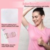 4 Pairs Underarm Sweat Pads Reusable Armpit Absorbing Guards Washable