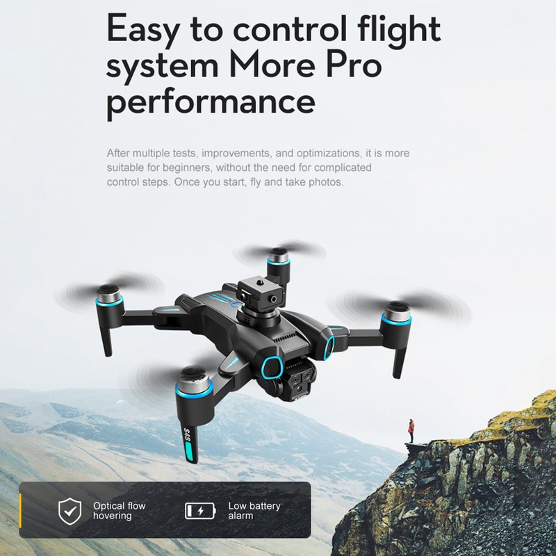 Remote Control Drone with Camera 4K Dual Camera Foldable Drone