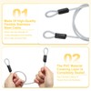 PATIKIL Security Cable 3 ft x 3/16" (5mm), 2Pcs Braided