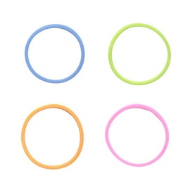 Stainless Snack & Lunch Box Silicone Gasket / Replacement - Color: ORANGE