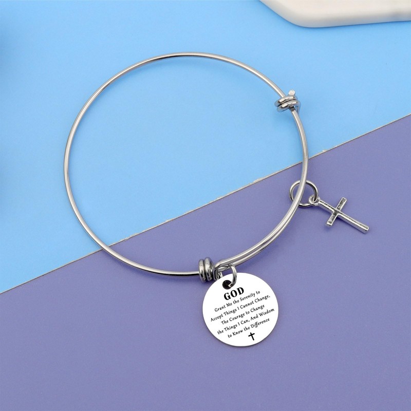 DlaeKua Christian Gifts for Women Religious Bracelet Inspirational Gifts for
