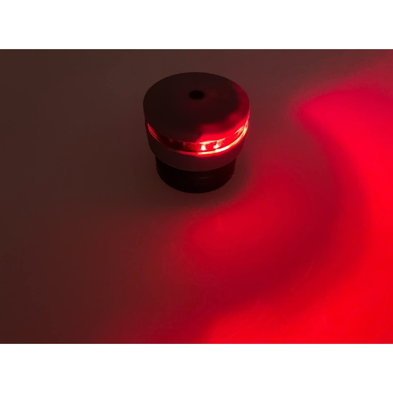 Pactrade Marine Grey Housing Navigation Light Surface Mount Adhesive Base