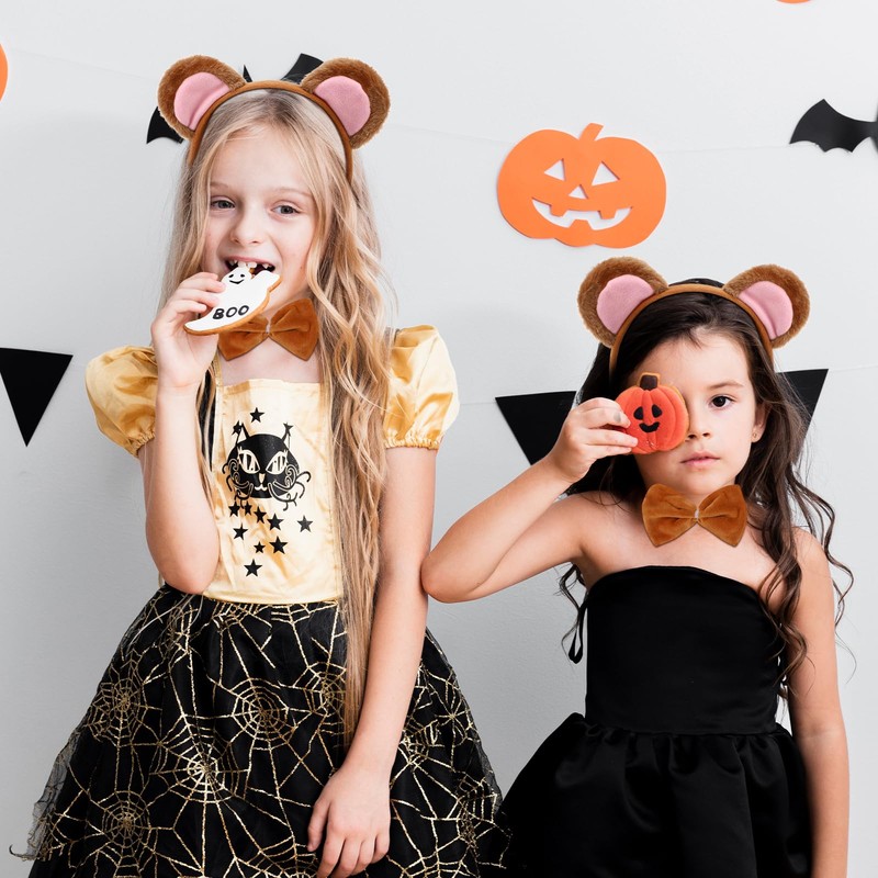 MAGICLULU 1 Set Monkey Ear Headwear Monkey Ears Tail Bow