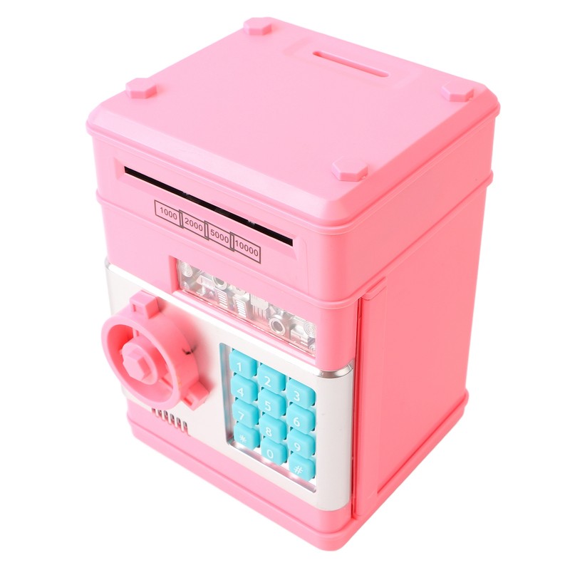 Children Money Storage Case Simulation Safe Box Shaped Password Lock