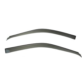 EOS Smoke Tinted JDM Style Side Window Visor Rain Guard - Made for and Compatible with Honda Prelude 97-01 1997 1998 1999 2000 2001