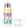 Mister Mardi Gras New Orleans Thermoskanne aus Edelstahl mit integrierter