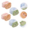 Healeved 2 Sets of Face Wash Wristbands Soft Rabbit Fur