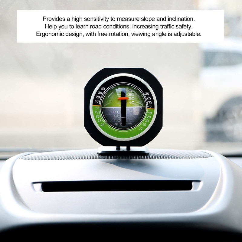 Car Inclinometer Adjustable Viewing Angle Gradient Balancer for Truck, RV,