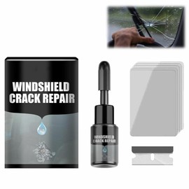 Rakiuty Car Windshield Crack Repair Fluid,Windschutzscheiben Reparaturset Werkzeug,Auto Windshield Repair Kit,Windschutzscheibe Reparaturset,Glas Reparatur Flüssigkeit,Windshield Repair Kit,20ml
