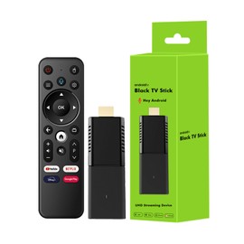 BOXPUT iATV Q3 TV Stick Android 10 TV Stick 2024 2GB RAM 16GB ROM Allwinner H313 Dual WiFi 2.4G/5G 4K HD Smart TV Stick with BT Voice Remote Control (Batteries are not Included)