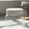 Envase Bote Tarro Contenedor pet plástico 500ml con tapa plana