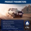 AULESSE Mud Flaps Splash Guards Compatible with Bronco 2/4-Door Accessories