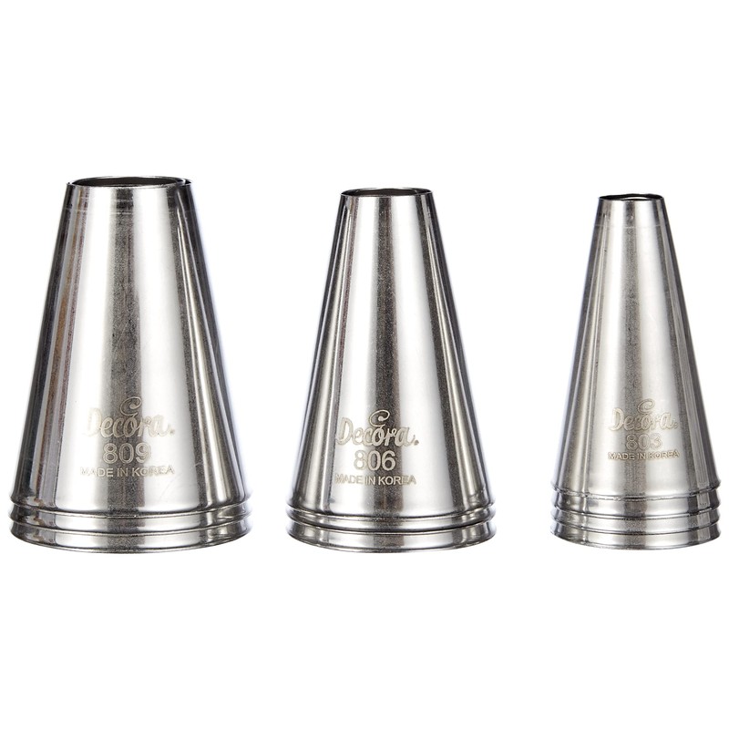 DECORA 0263484 Set 10 RUNDE TÜLLEN