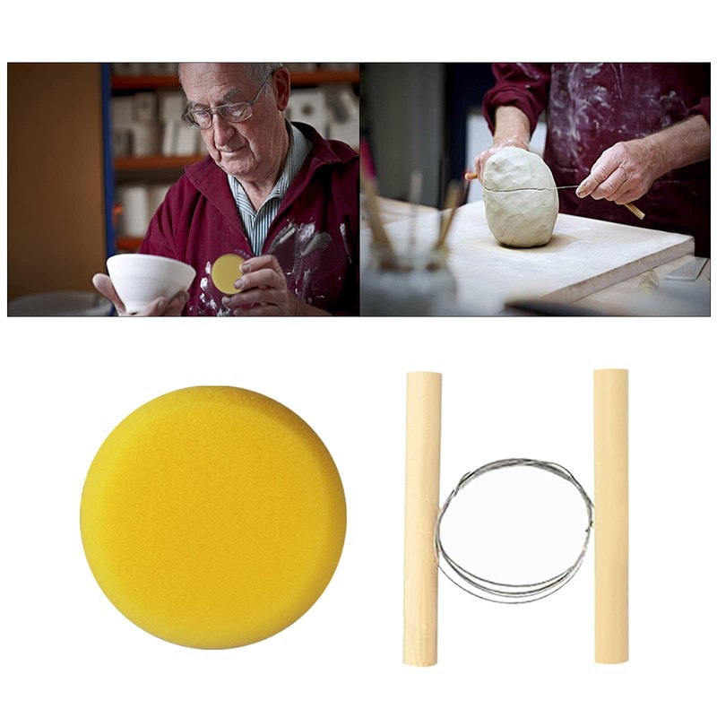 46 Pieces Pottery Tool Set Modelling Tool Polymer Clay Tool