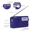 RD‑638T Hand Crank Flashlight Radio Multifunctional Portable Solar Emergency Weather