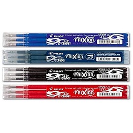 Pilot FriXion Rollerball Pens - 4 Refill Packs of 3 Sortiert Bestseller