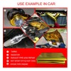 12'' X 48'' Gold Adhesive Heat Shield ReflectiveTape Wrap Roll