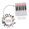 FRCOLOR 26 Pen Display Stand Makeup Brush Organizer Eyeliner Stand