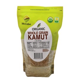McCabe Organic Kamut - Kamut Grain Khorasan Wheat Berries | USDA and CCOF Certified | 2 lbs
