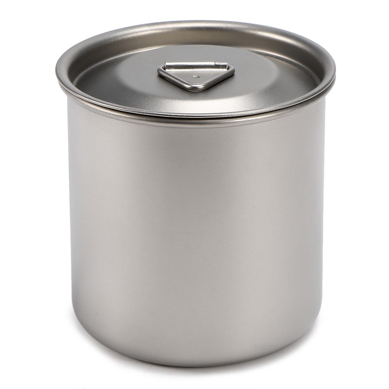 400ml 750ml Cup Set Ultralight Titanium Cup Hanging Pot Set
