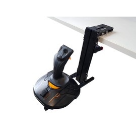 J-PEIN (Upgraded): the desk mount for the flight sim game joystick, throttle and hotas systems. Fully support almost all of flight sim game hand-control devices. (not include game-device)