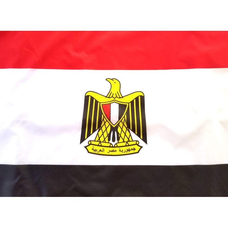 High Supply 3x5 Egypt Flag with Two Brass Grommets and
