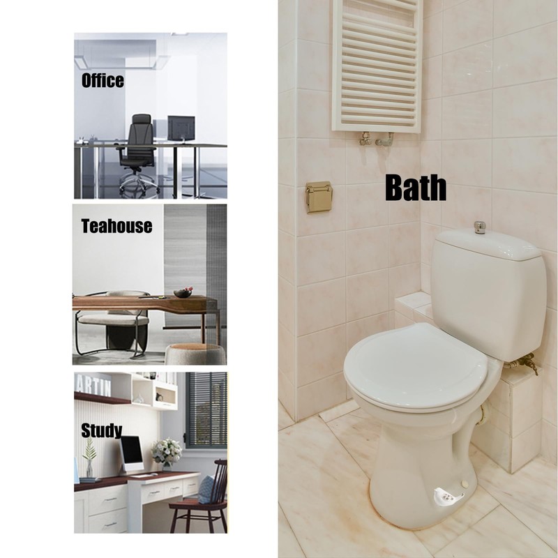 2 Pcs Ceramic Bird Toilet Floor Bolt Caps, Cute Animal