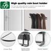 2 Pack Metal Boot Rack, Black Boot Organizer, Boot Holder,