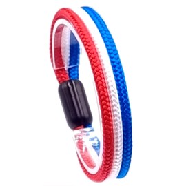 Generisch JoJewelry Rostock Fan Bracelet, 20 inches, Nylon, No Gemstone
