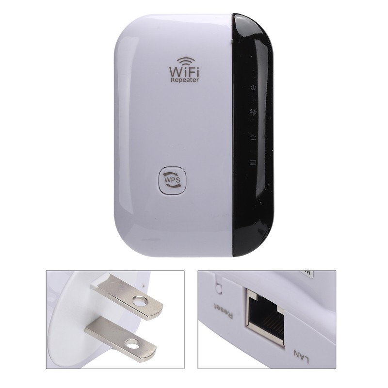 WiFi Range Extender Signal Amplifier Repeater Support 2.4GHz WLAN 300M