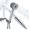 10-Function High Pressure Handheld Shower Head with Filter Built-in Pause