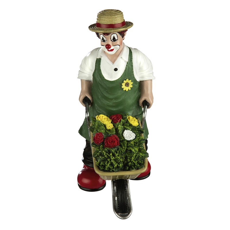 Gildeclown Decorative Figurine Clown Garden Happiness - Guild Clowns to