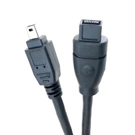 Micro Connectors, Inc. 10 feet Firewire IEEE 1394 9 Pin to 4 Pin Cable (E07-242)