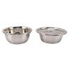 3pcs Stainless Steel Drain Basket Vegetable Cutter 3 in 1